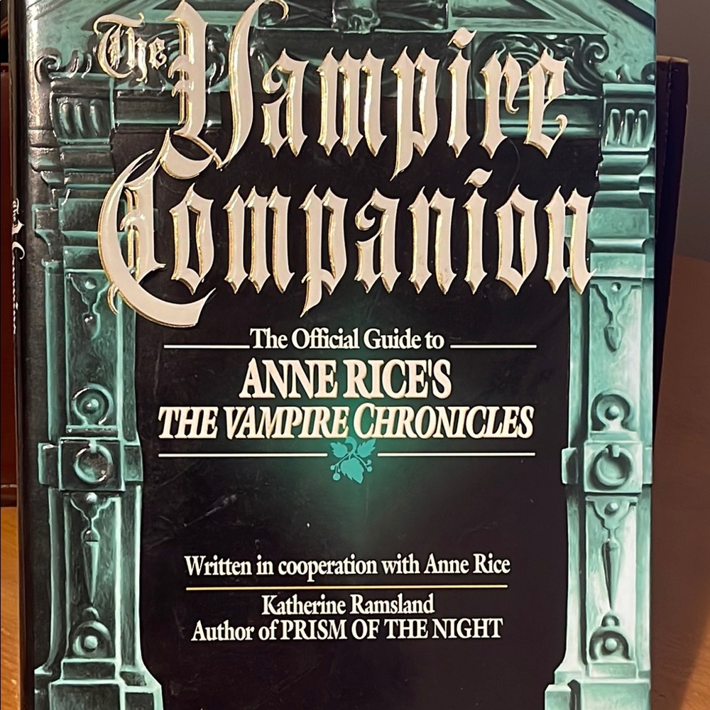 The Vampire Companion Book by Katherine Ramsland.